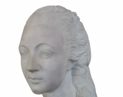 Sale Pamono After Pajou, Bust of Madame Du Barry, 19th Century, Marble