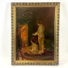 Discount Pamono After Paul Peel, After the Bath, 1900s, Oil on Canvas, Framed