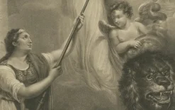 Pamono After Pieneman, Allegory: King Willem I of the Netherlands, 1815, Engraving> Contemporary|Prints & Multiples