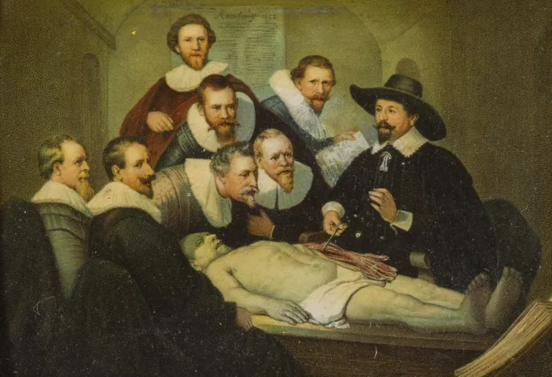 Pamono After Rembrandt, Figurative Scenes, 1890s, Oil Paintings, Framed, Set of 2> Old Masters
