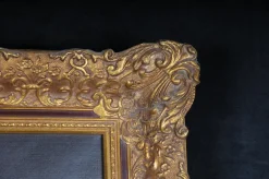 Hot Pamono After Rembrandt van Rijn, The Man in the Gold Helmet, Oil Painting, Framed
