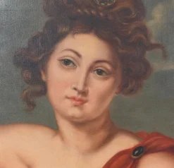 Clearance Pamono After Rubens, Diana the Huntress, 1880, Oil Painting, Framed