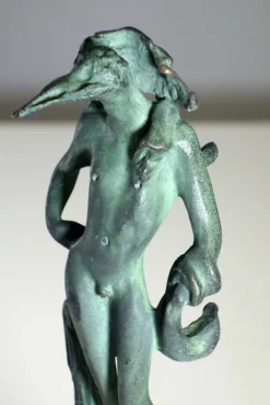 Pamono After Salvador Dalì, Birdman Surrealist Sculpture, 2004, Bronze> Surrealist