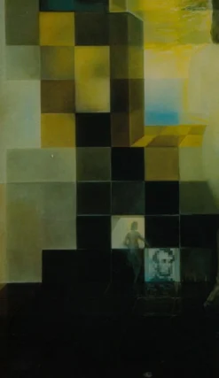 Pamono After Salvador Dali, Lincoln / Gala Anamorphosis Portrait><noscript><img width=