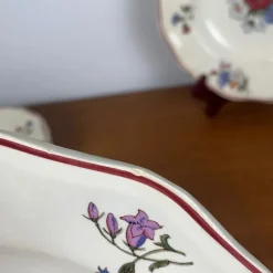 Hot Pamono Agreste Soup Plates from Sarreguemines, 1920s/1950s, Set of 4