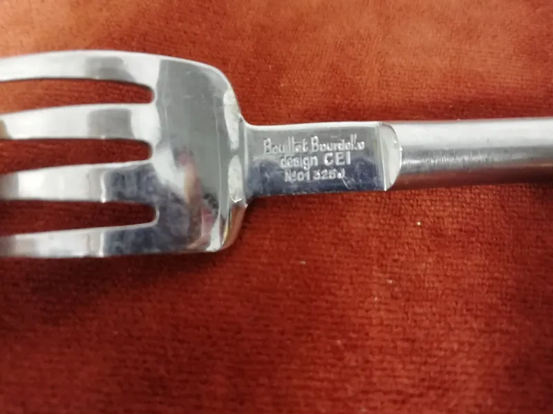 Pamono Air France Concorde Cutlery by Raymond Loewy, 1960s, Set of 5> Cutlery & Serving Utensils