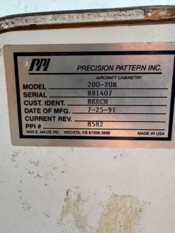 Pamono Aircraft Cabinetry Drawer Unit from Precision Pattern Inc., 1990s><noscript><img width=