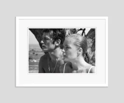 Pamono Alain Delon La Piscine Archival Pigment Print Framed in White by Giancarlo Botti> Mid-Century