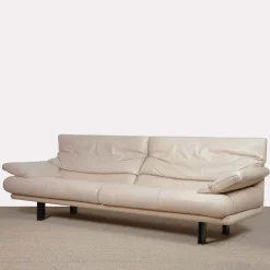 Pamono Alanda Leather Sofa by Paolo Piva for B&B Italia, 1980> Couches & Sofas
