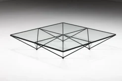 Pamono Alanda Square Coffee Table by Paolo Piva for B&b Italia, 1980s><noscript><img width=