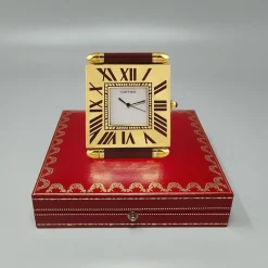 Online Pamono Alarm Clock Pendulette from Cartier, Swiss, 1990s