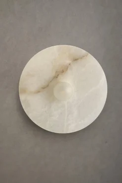 Pamono Alba Simple XXL Alabaster Wall Light by Contain> Wall Lights & Sconces