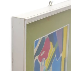 Online Pamono Aldo Gentilini, Composition, Mixed Media on Masonite, 1970s, Framed