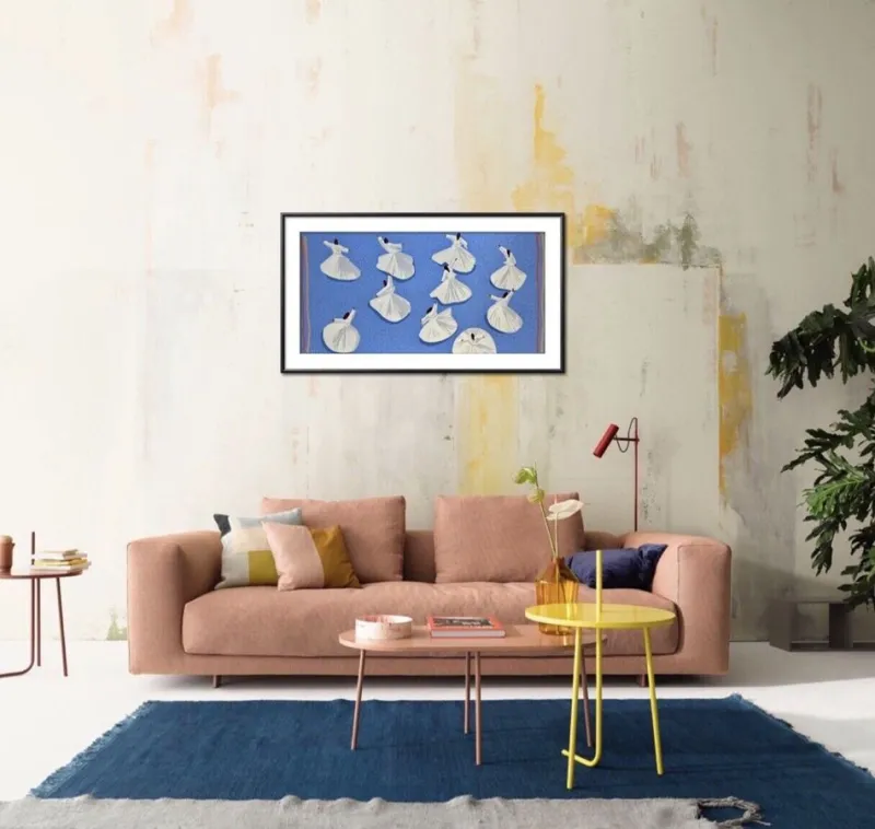 Pamono Aldo Mondino, Turcata, Silkscreen Print> Abstraction