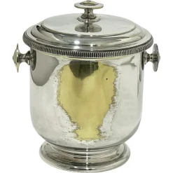 Pamono Aldo Tura Ice Bucket for Macabo, Italy, 1950s><noscript><img width=