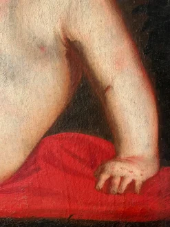 Online Pamono Alessandro Leone Varotari / Padovanino, Putti, Oil on Canvas, 17th Century, Framed