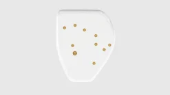 Pamono Alessia Constellation 1 Arctic White/Gold Side Table from Eje-Design