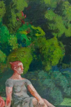 Pamono Alessio Paternesi, Scenario of the Soul, Oil on Panel, 1990s> Contemporary|Painting