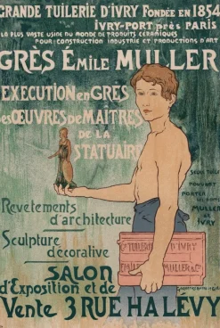 Best Pamono Alexandre Charpentier, Grès Émile Muller from Les Maîtres de L'Affiche, 1898