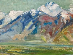 Pamono Alexandre de Spengler, Point de vue, 1932, Canvas Painting> Impressionist