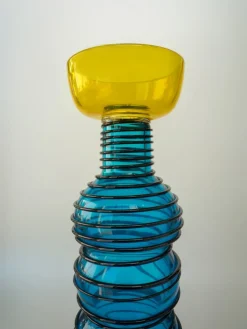 Pamono Alioth Designer Vase by Ettore Sottsass for Memphis Milan><noscript><img width=