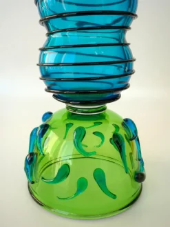 Pamono Alioth Designer Vase by Ettore Sottsass for Memphis Milan><noscript><img width=
