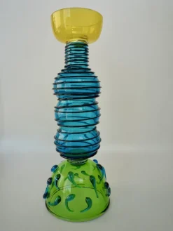 Pamono Alioth Designer Vase by Ettore Sottsass for Memphis Milan><noscript><img width=