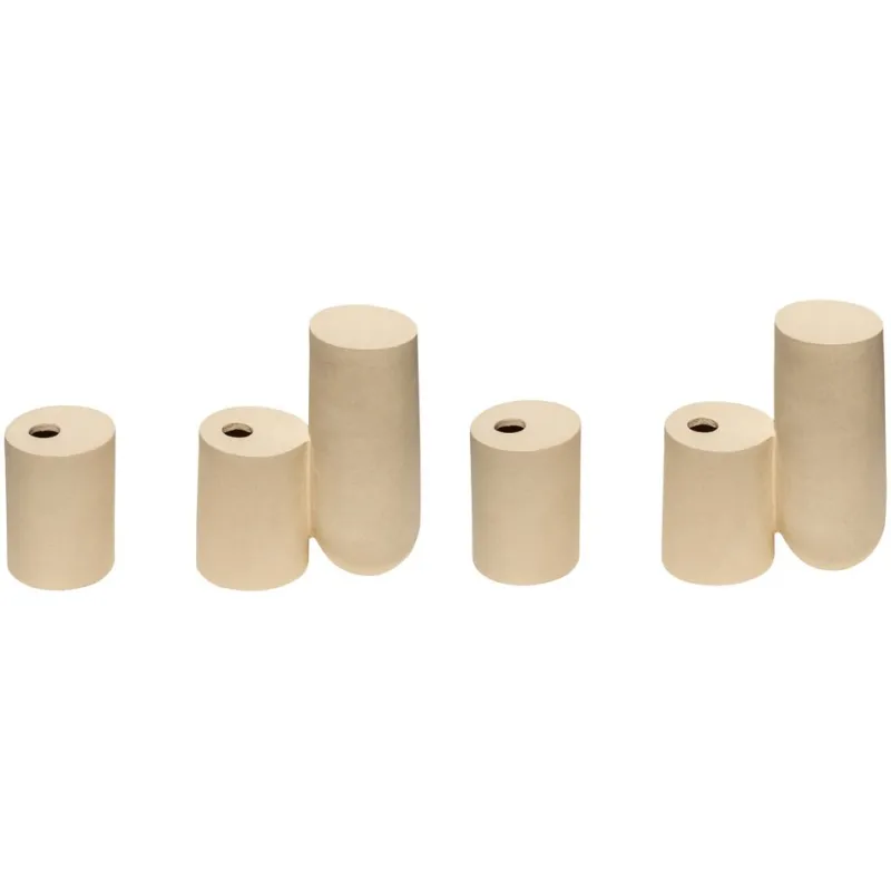 Pamono Almond Moor Bed Bases by Lisa Allegra, Set of 4> Wall Lights & Sconces