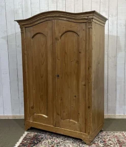 New Pamono Alsatian Fir Wardrobe, 1800s