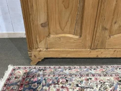 New Pamono Alsatian Fir Wardrobe, 1800s