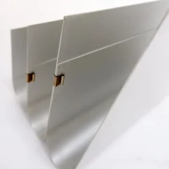 Hot Pamono Aluminum Magazine Rack by Pierre Vandel for Espace Pierre Cardin, 1970s