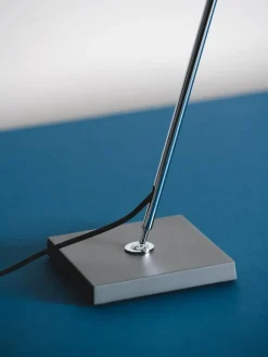 Pamono Aluminum Turn Table Lamp by J.M. Massana, J.M. Tremoleda and Mariano Ferrer><noscript><img width=