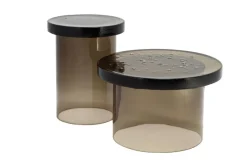 Pamono Alwa Three 5800g Side Table in Smokey Grey by Sebastian Herkner for Pulpo> Tables