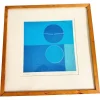 Pamono Amaina, Midnight Moon: Blue Color USA, Print> Abstraction