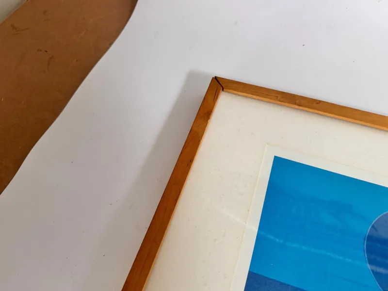 Pamono Amaina, Midnight Moon: Blue Color USA, Print> Abstraction