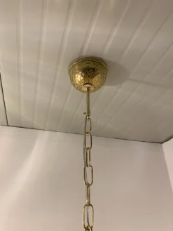 Clearance Pamono Amber Murano Glass Chandelier with Flowers and Leaves from Simoeng