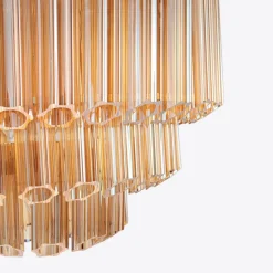 Pamono Amber Palermo Chandelier from Pure White Lines