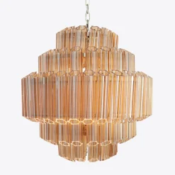 Pamono Amber Palermo Chandelier from Pure White Lines