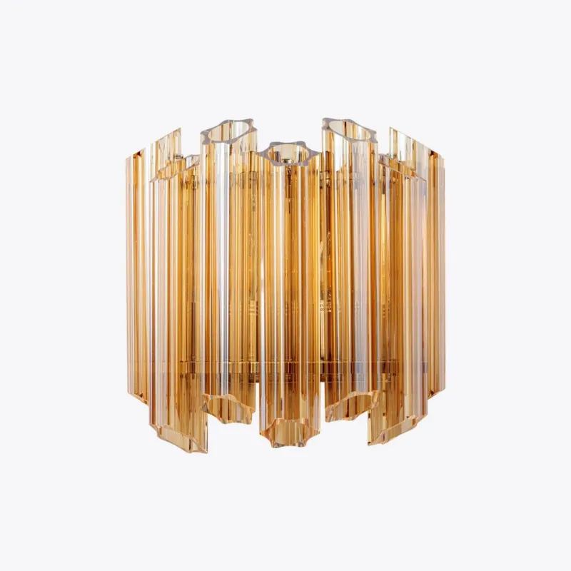Hot Pamono Amber Palermo Wall Light from Pure White Lines