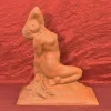Pamono Amedeo Gennarelli, Art Deco Nude of Young Woman, 20th Century, Terracotta> Art Deco