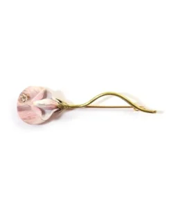 Pamono American Enamel Flower Brooch> Brooches
