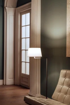 Pamono American Floor Lamp by Miguel Dear><noscript><img width=
