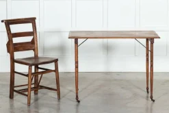 New Pamono American Oak Folding Work Table