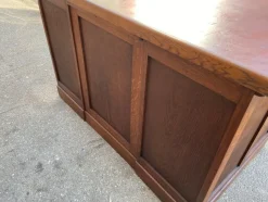 Pamono American Office Desk in Oak, 1950s><noscript><img width=