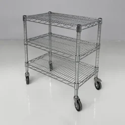 Sale Pamono American Postmodern Steel Cart, 2000s