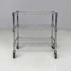 Sale Pamono American Postmodern Steel Cart, 2000s