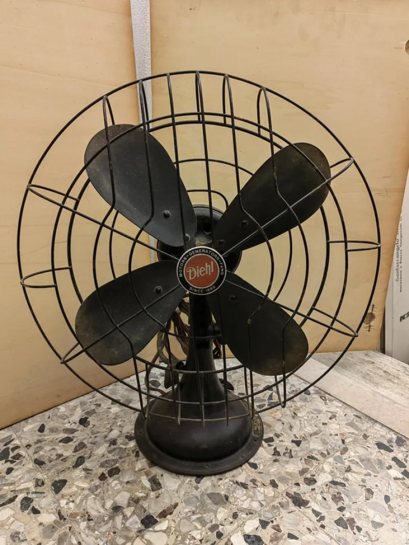 New Pamono American Swivel Fan from Diehl, 1920s