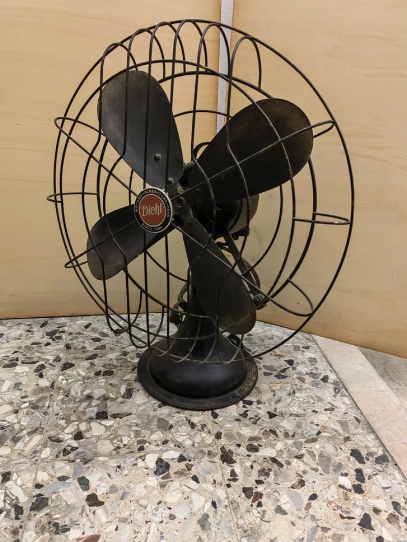 New Pamono American Swivel Fan from Diehl, 1920s