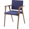 Pamono American Walnut and Fabric Luisa Chair by Franco Albini for Cassina> Seating