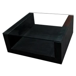 Hot Pamono Amia Coffee Table in Black Slate by Joaquín Moll